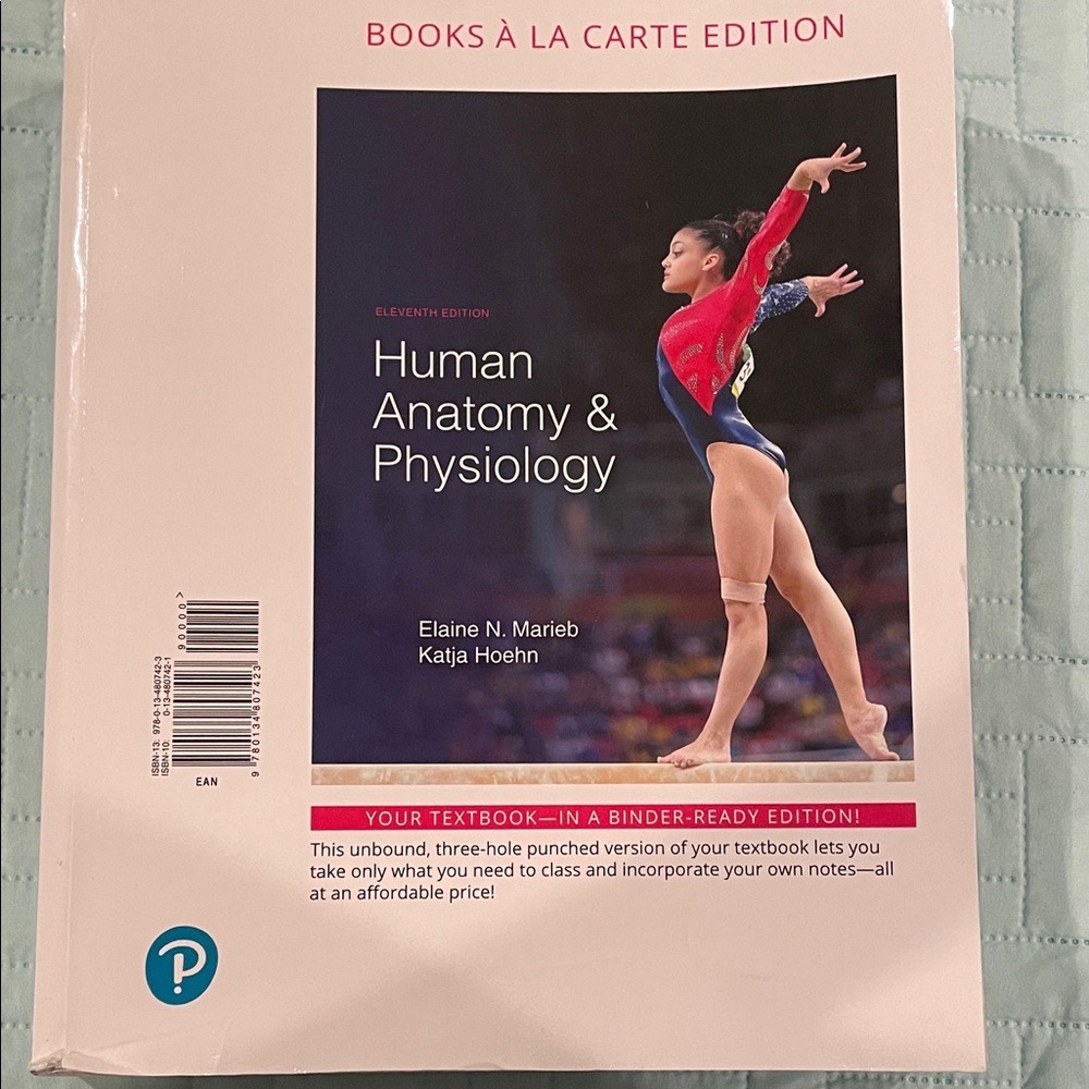 Pearson Human Anatomy & Physiology - Red and Blue Edition